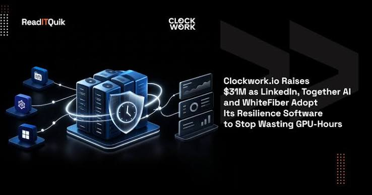 Clockwork.io Raises $31M for AI Infrastructure Resilience