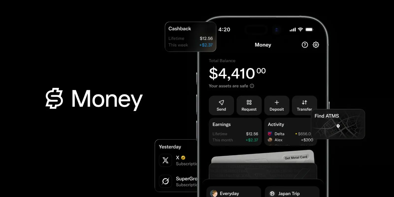 X Money Launches Payments, Yield and Debit Card