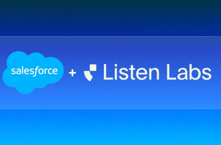 Salesforce Buys Listen Labs for AI Research