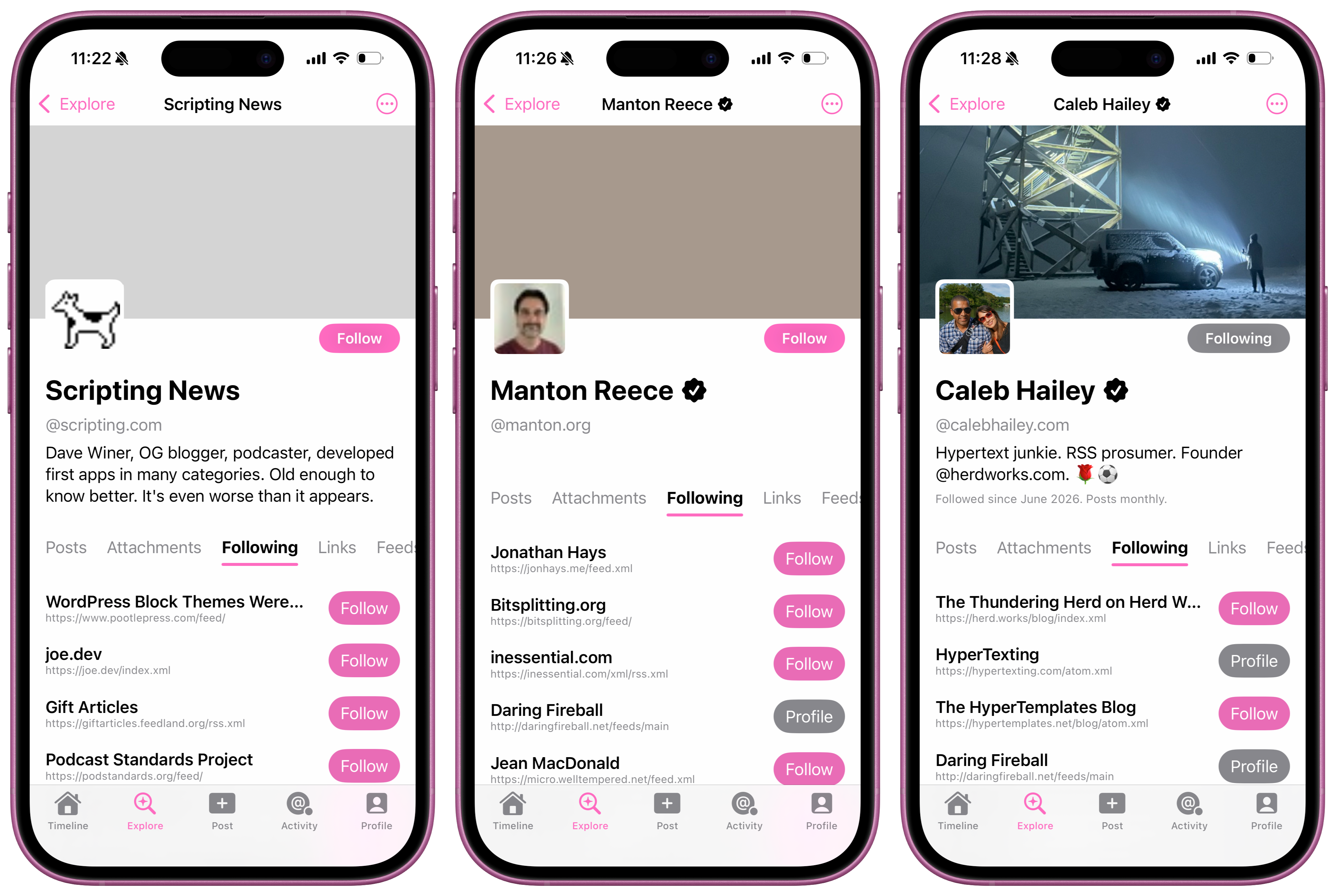 HyperTexting gives the open web a social-feed wrapper
