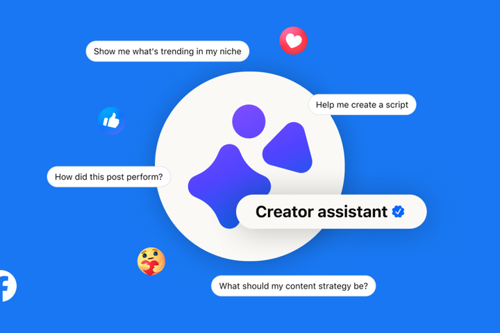 Meta rolls out an AI assistant for Facebook creators