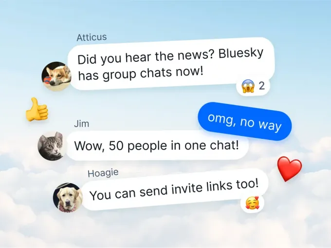 Bluesky group chats show social platforms chasing stickier communities