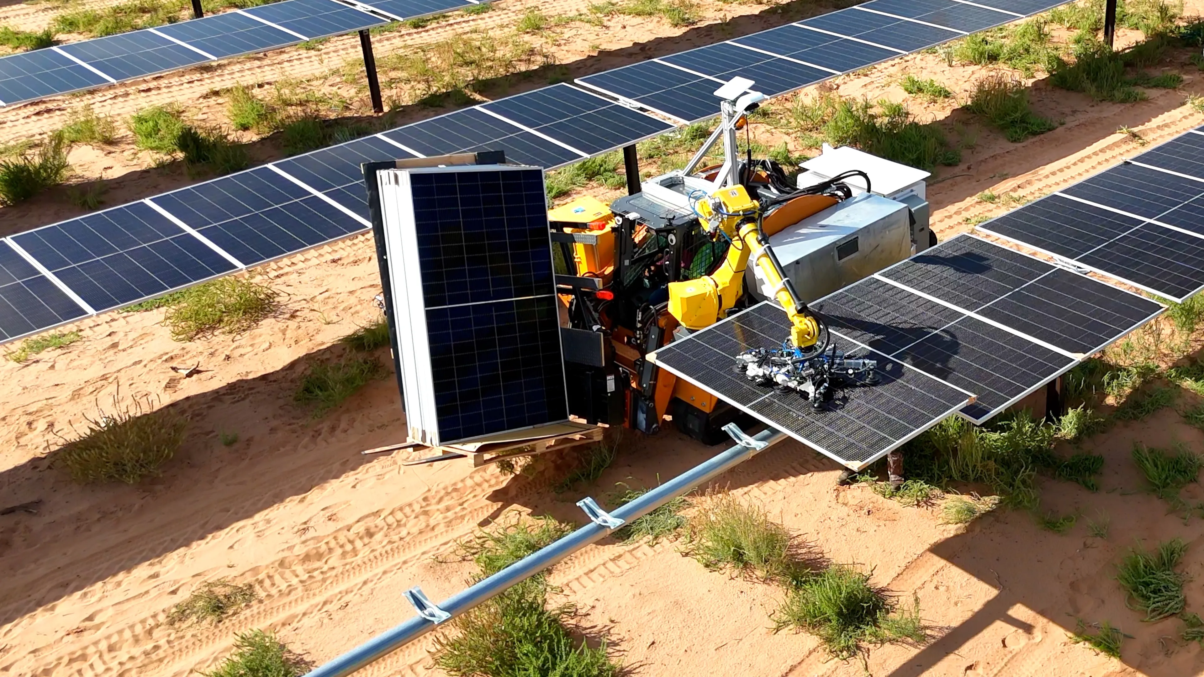 Gritt Raises $32M for Solar-Construction Robots