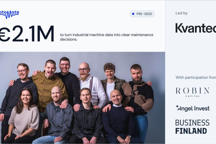 Rotomate raises €2.1M to automate industrial reliability analysis