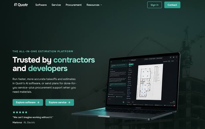 Quotr Raises $4M for Construction Estimating