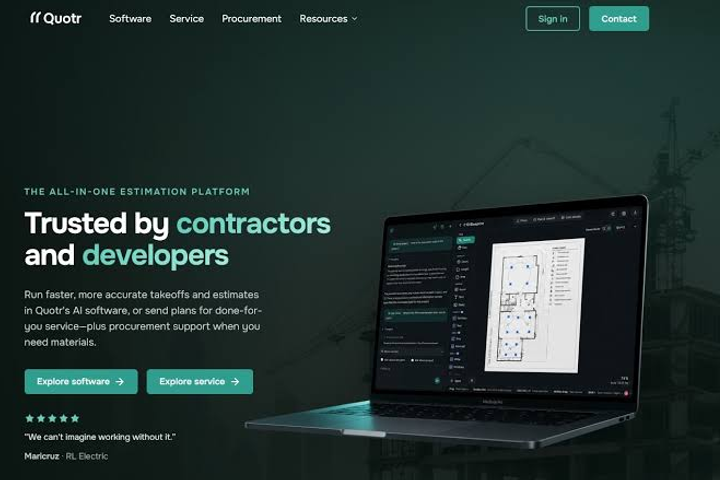 Quotr Raises $4M for Construction Estimating
