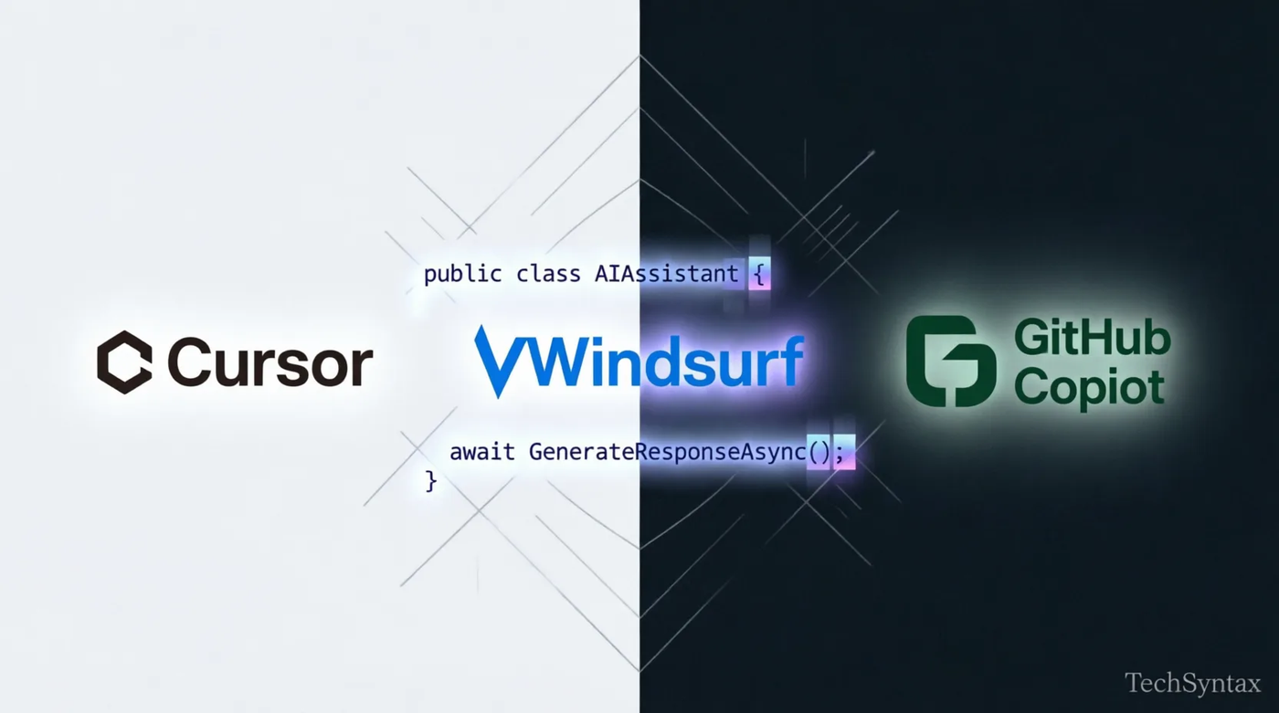 Cursor vs Copilot vs Windsurf: Which AI Coding Assistant to Pick?