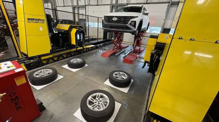 PitPro Deploys First Robotic Tire-Changing System