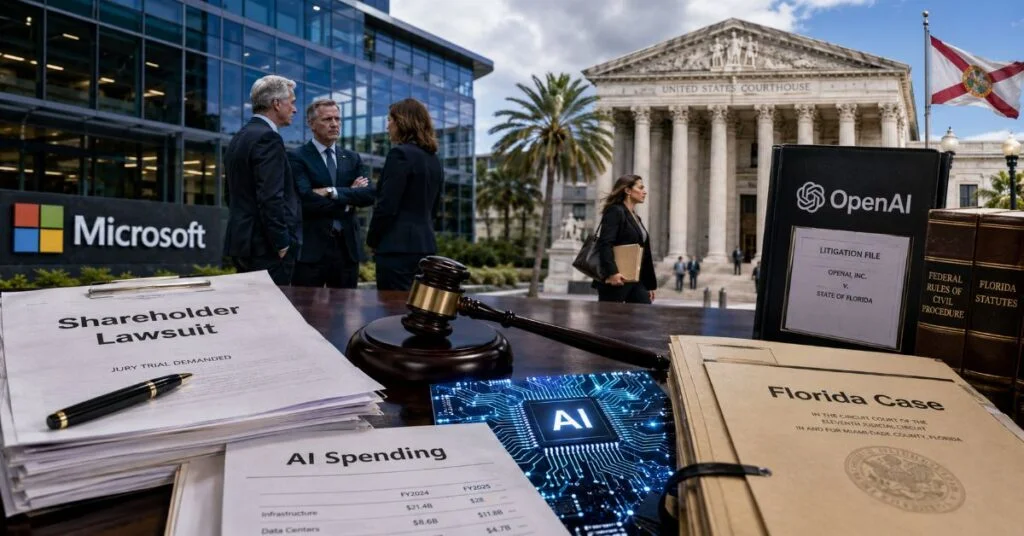 Microsoft shareholder lawsuit puts AI cloud economics under scrutiny