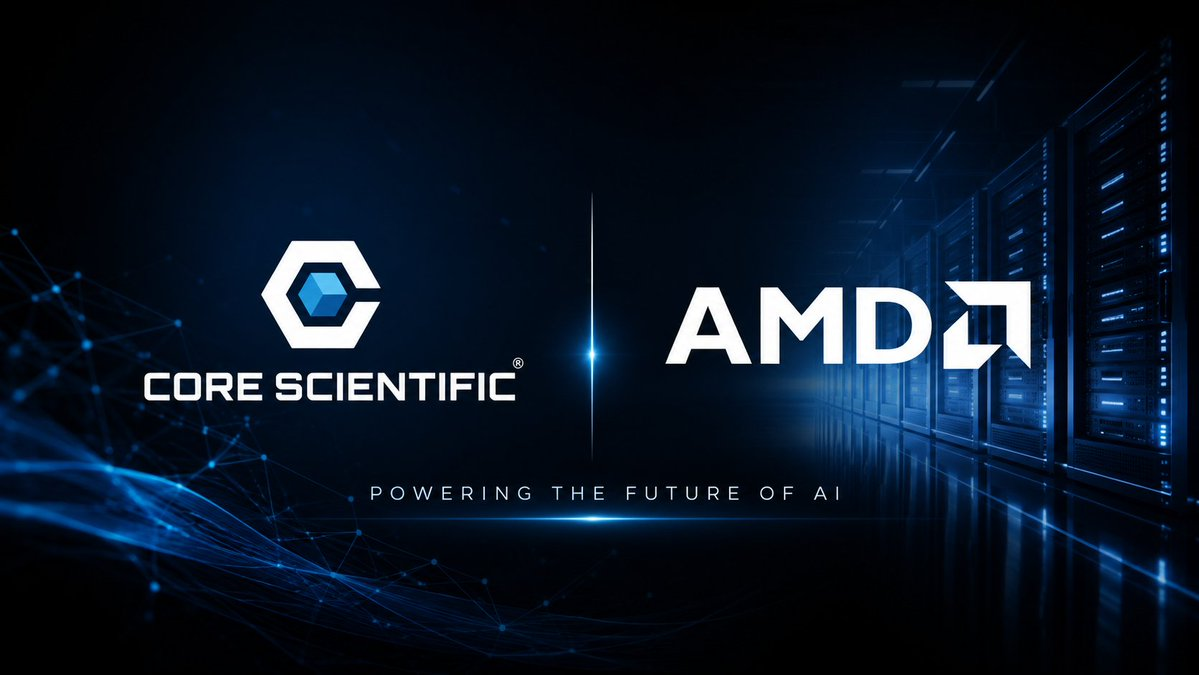 AMD Secures 2.5GW Through Core Scientific Deal