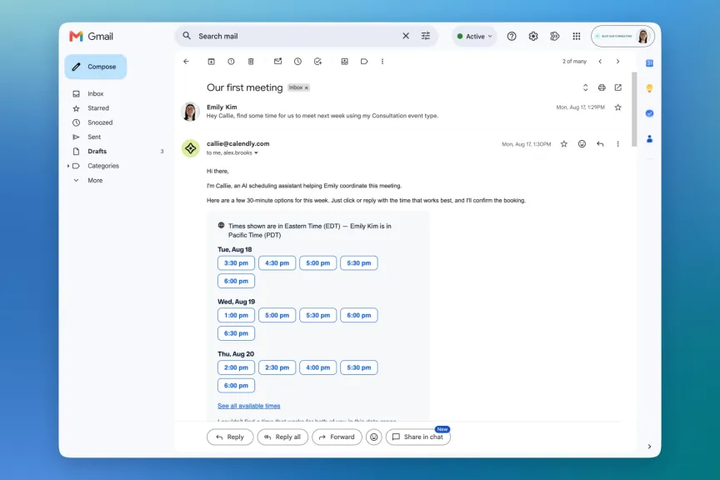 Calendly Enters AI Meeting Notes