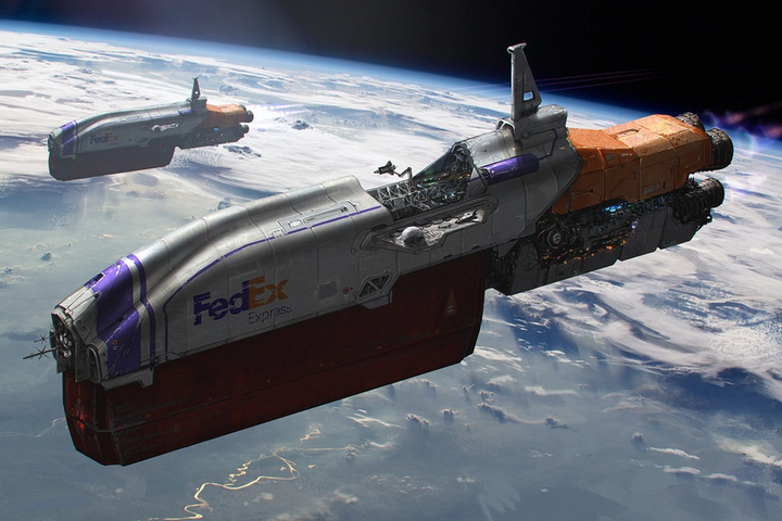 Your package has arrived at SPACE ZYZXAE99982