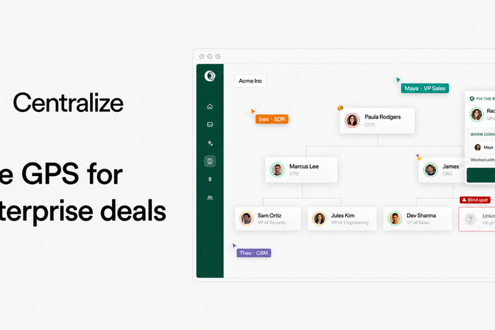 Centralize Raises $19M for Revenue Intelligence