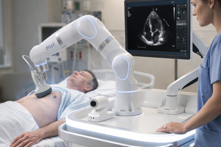 Dopl Raises $6.3M for Robotic Ultrasound