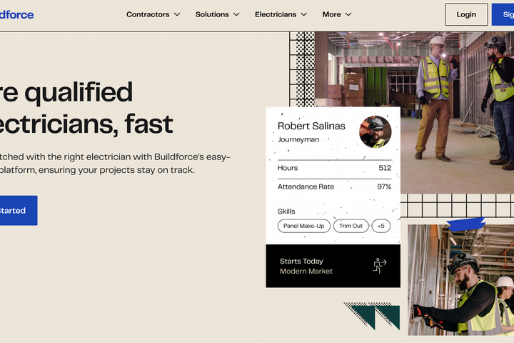 Buildforce Raises $10M for Electrician Staffing