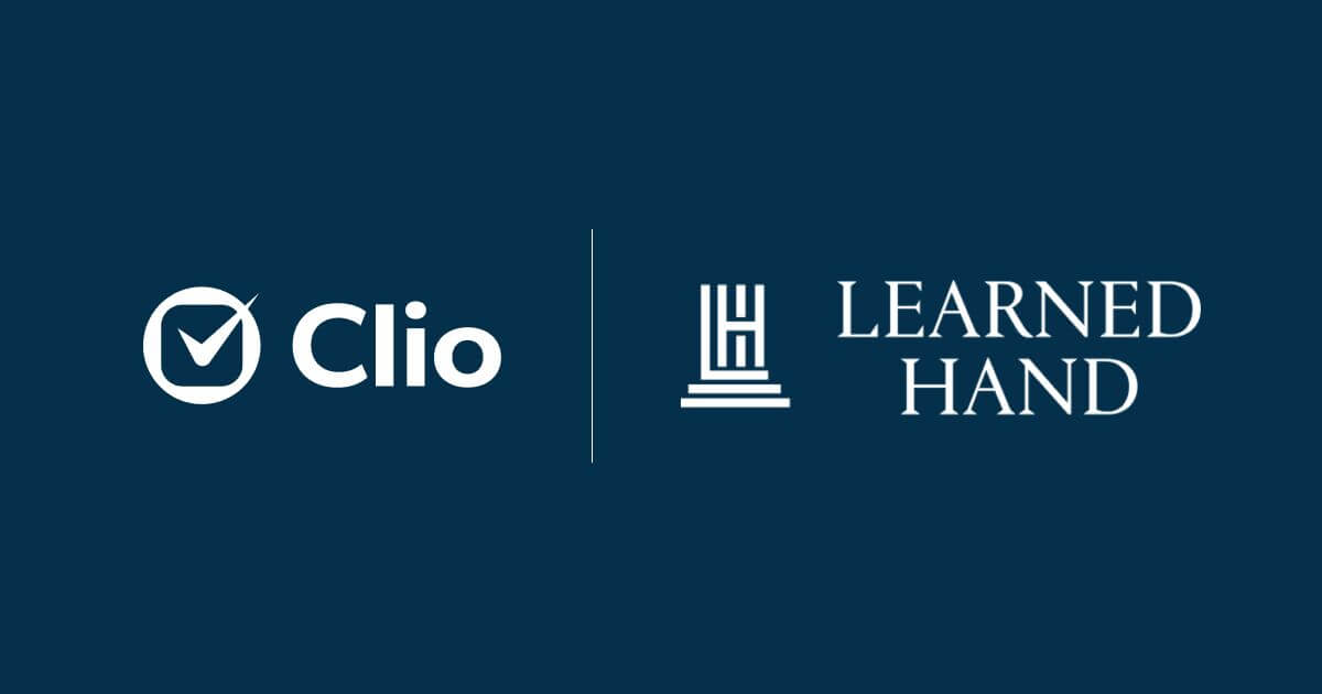 Clio Buys Learned Hand for Courtroom AI