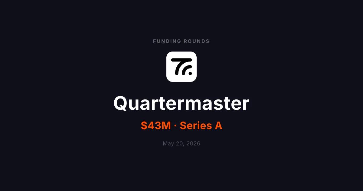 Quartermaster’s $43M raise puts maritime intelligence on the VC map