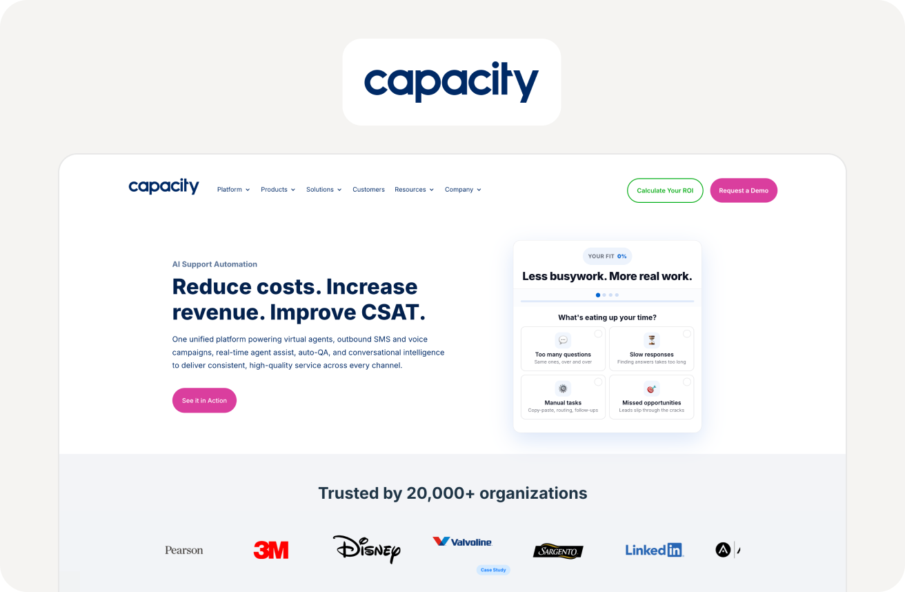 Capacity Raises $54M for AI Support Automation