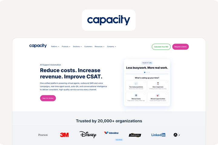 Capacity Raises $54M for AI Support Automation