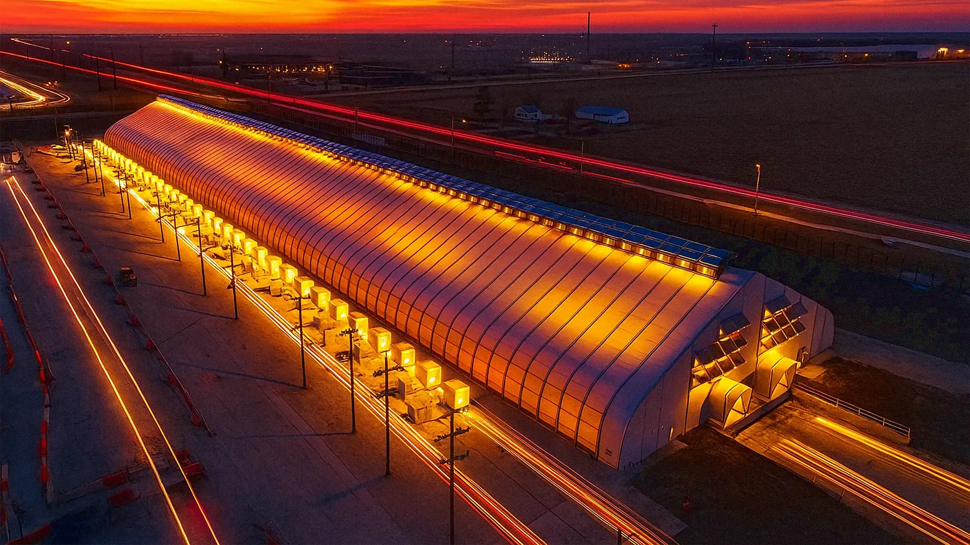 Meta is reportedly using tent-style structures in the AI data centre race