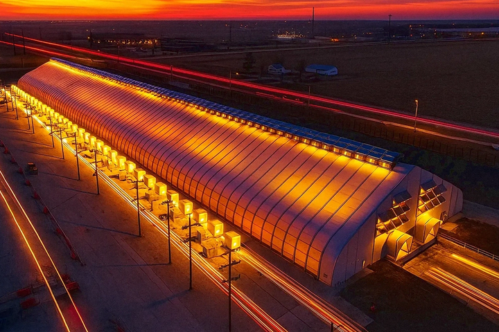 Meta is reportedly using tent-style structures in the AI data centre race