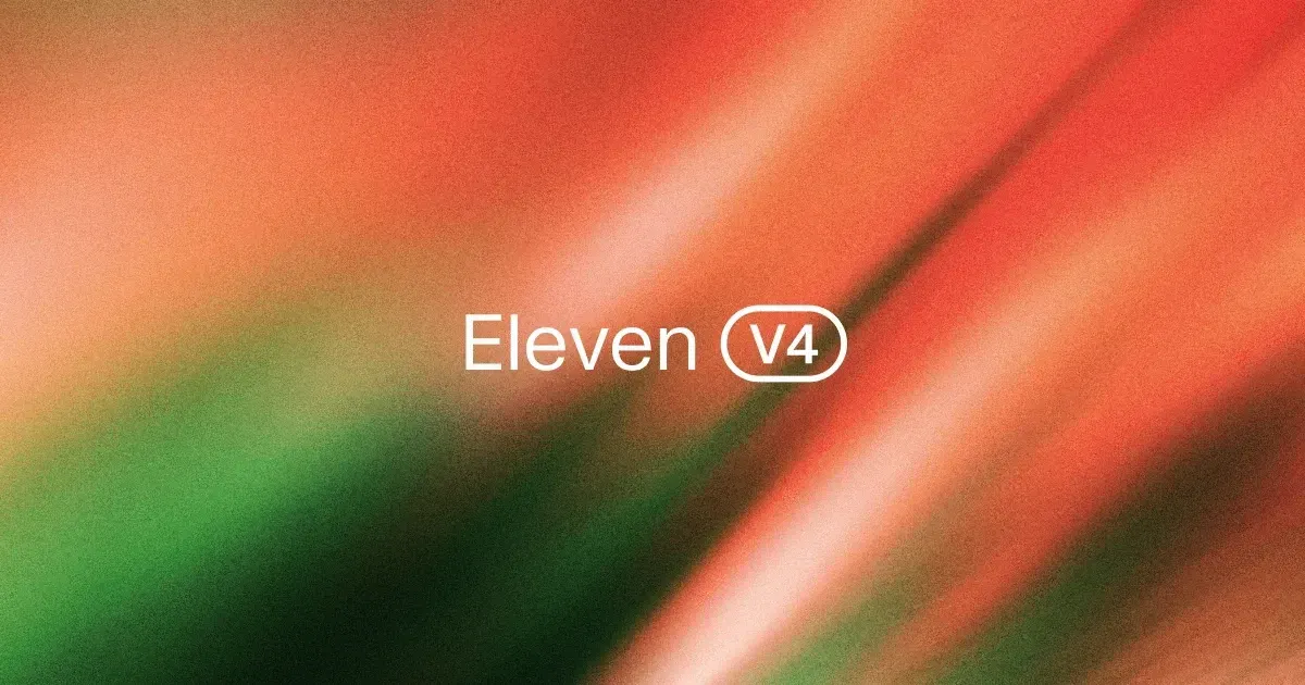 ElevenLabs Launches v4 Voice Models