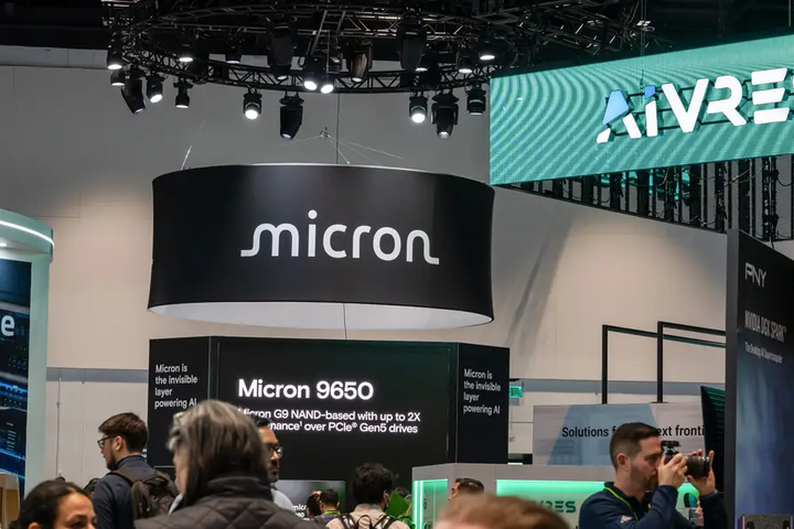 Micron surge shows AI memory crunch
