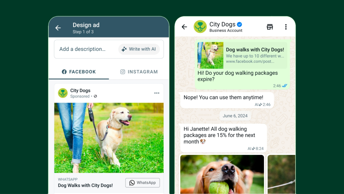 Meta takes its WhatsApp Business AI agent global