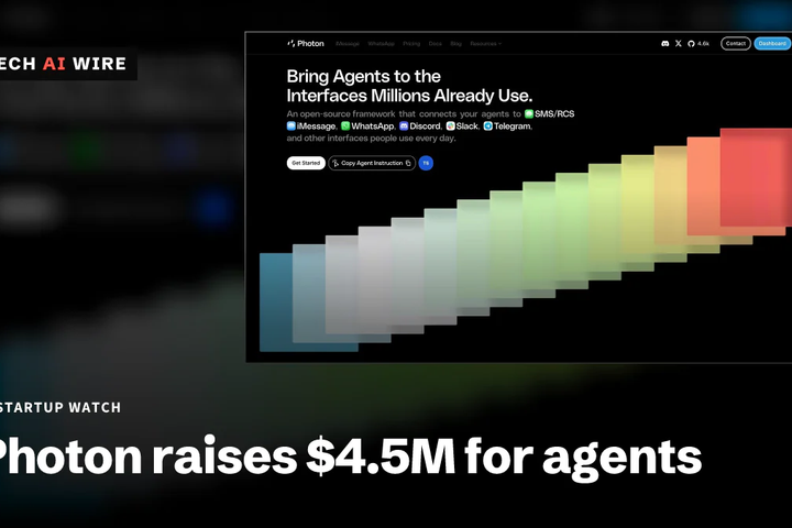 Photon Raises $4.5M for Messaging Agents