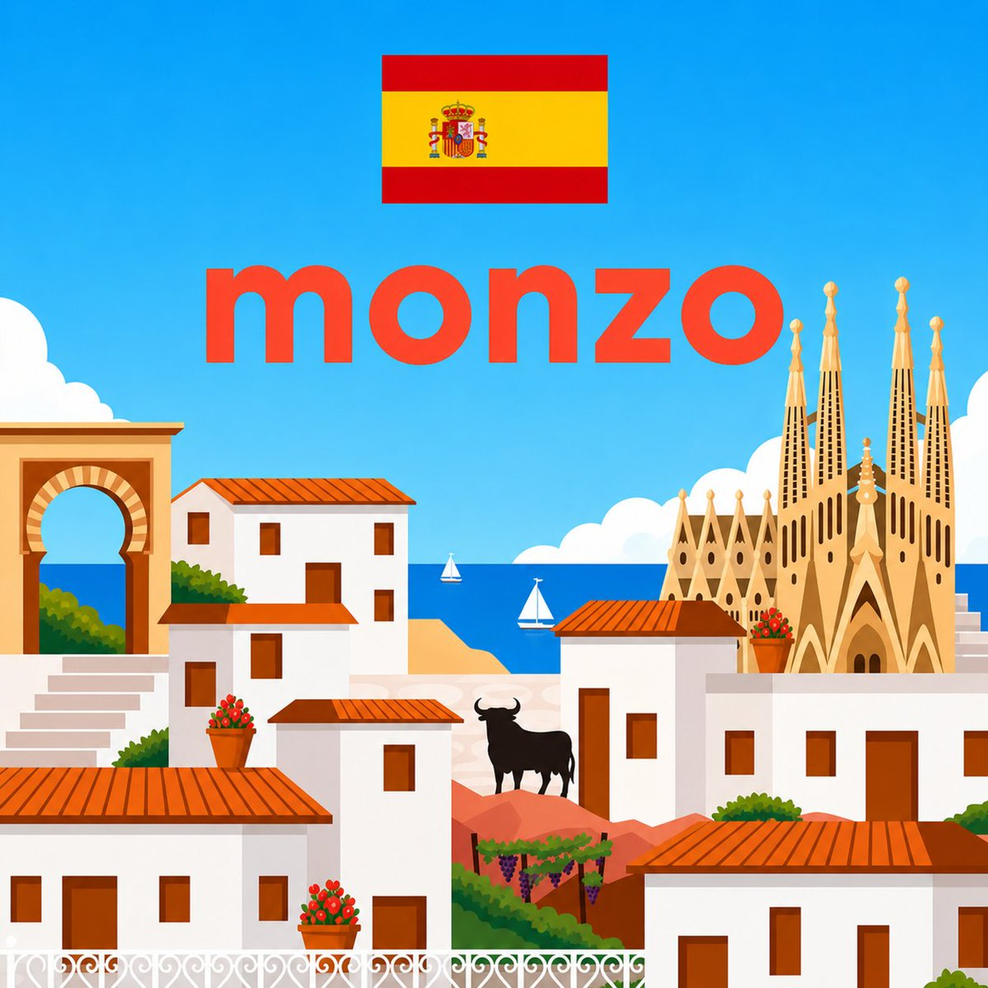 Monzo in Spain: Cute Bank, Late Entrance?