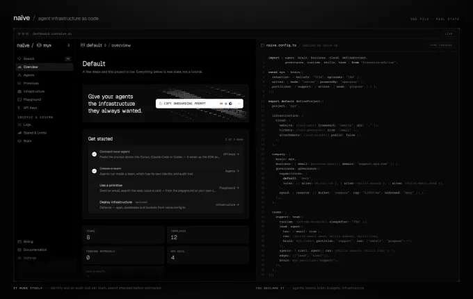Naïve Raises $28.5M for Agent Infrastructure