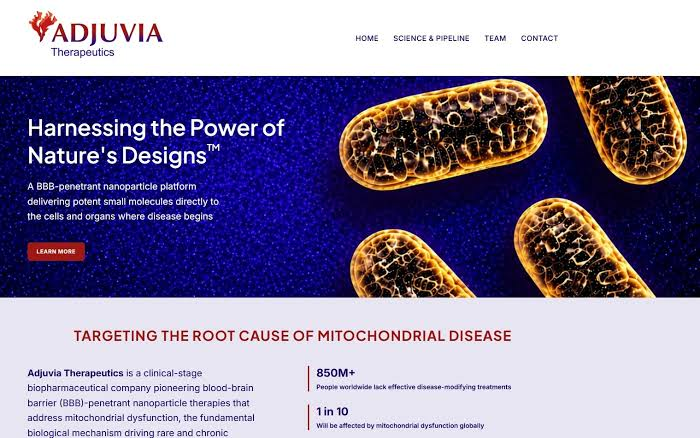 Adjuvia Raises $8M for Mitochondrial Drugs