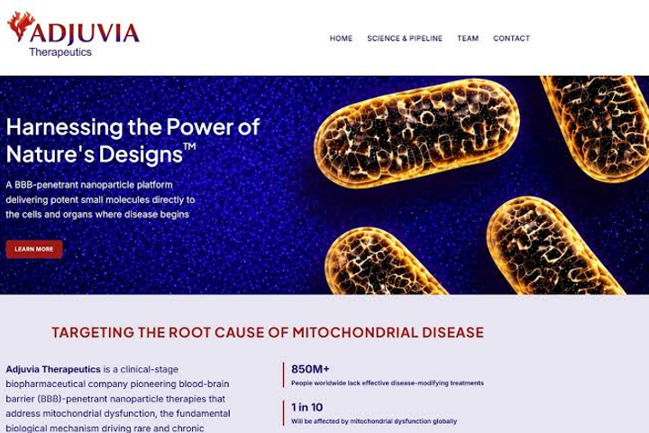 Adjuvia Raises $8M for Mitochondrial Drugs