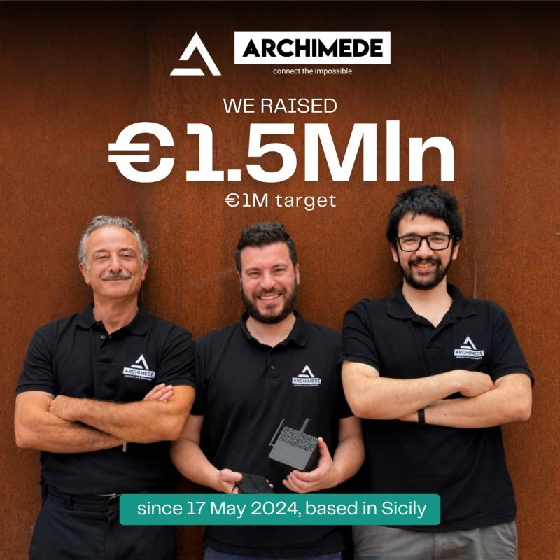 Archimede raises €1.5M for remote infrastructure monitoring