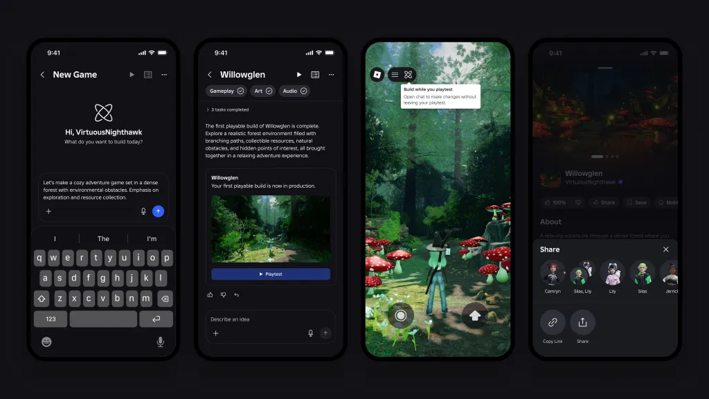 Roblox Expands AI Game Creation Tools