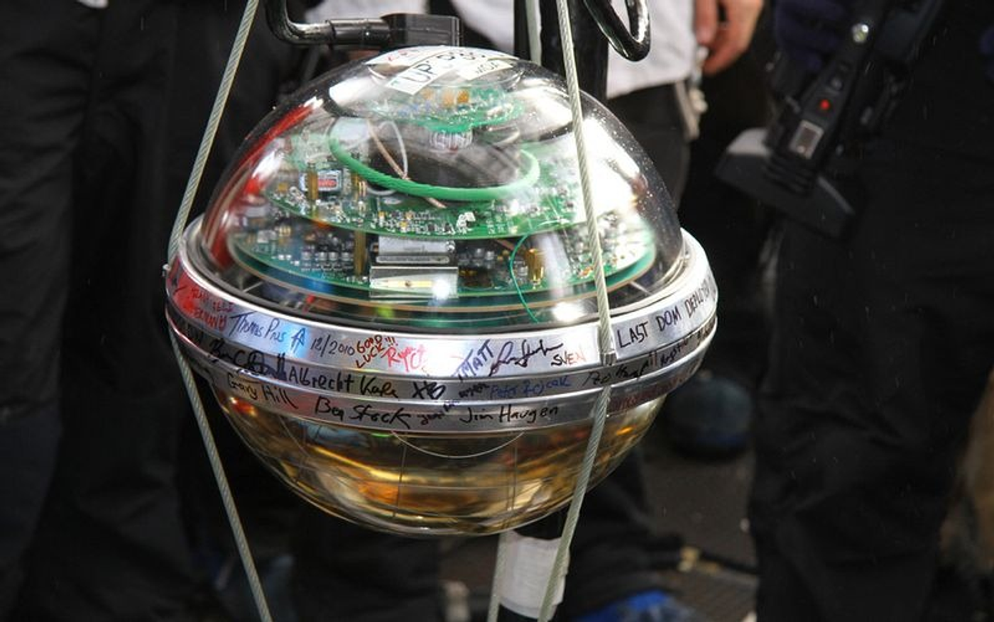 A Digital Optical Module (DOM)