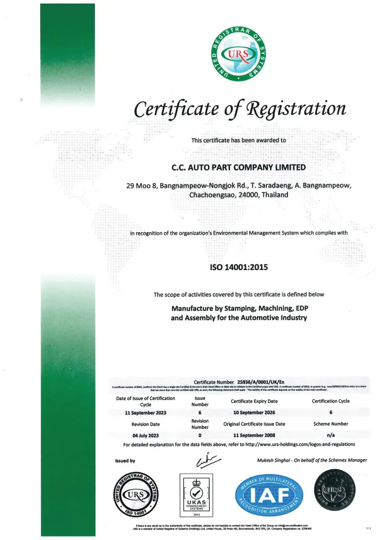 ISO 14001:2015