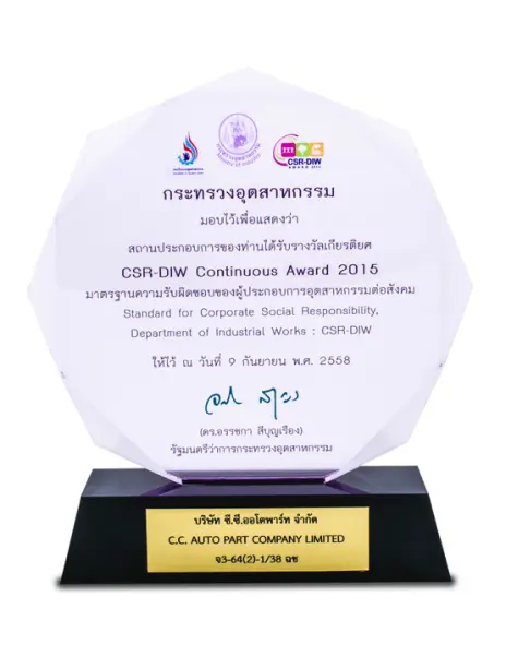 CSR-DIW Continuous AWARD 2015