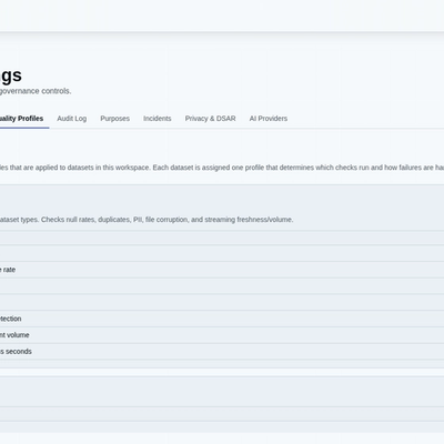 OZDEP - Data Engineering Platform gallery image