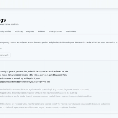 OZDEP - Data Engineering Platform gallery image