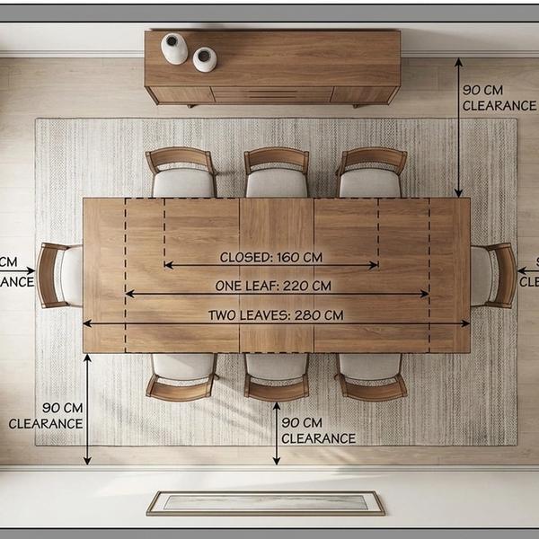 Bespoke Oak Storage Coffee Table structural view 1
