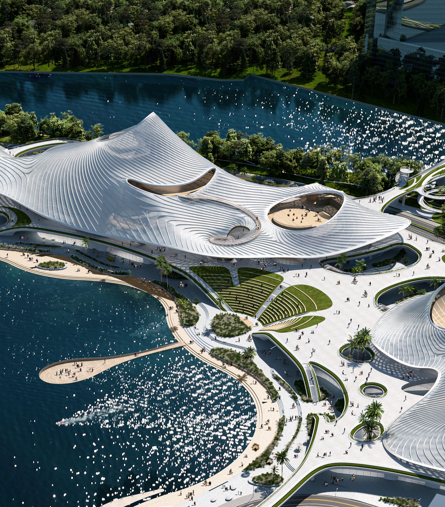 MAD Unveils Design for the Aranya “Cloud Center”