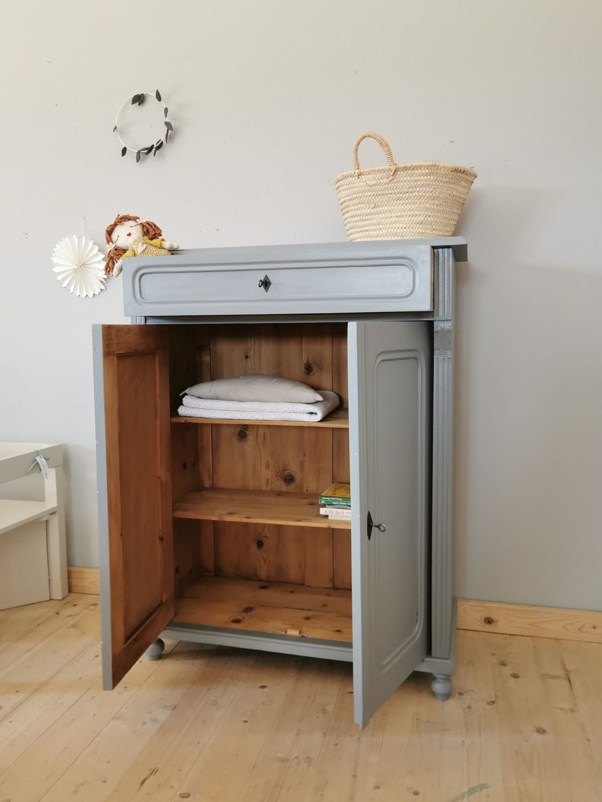 Vintage Kommode, 120 cm breit, Ansicht 6