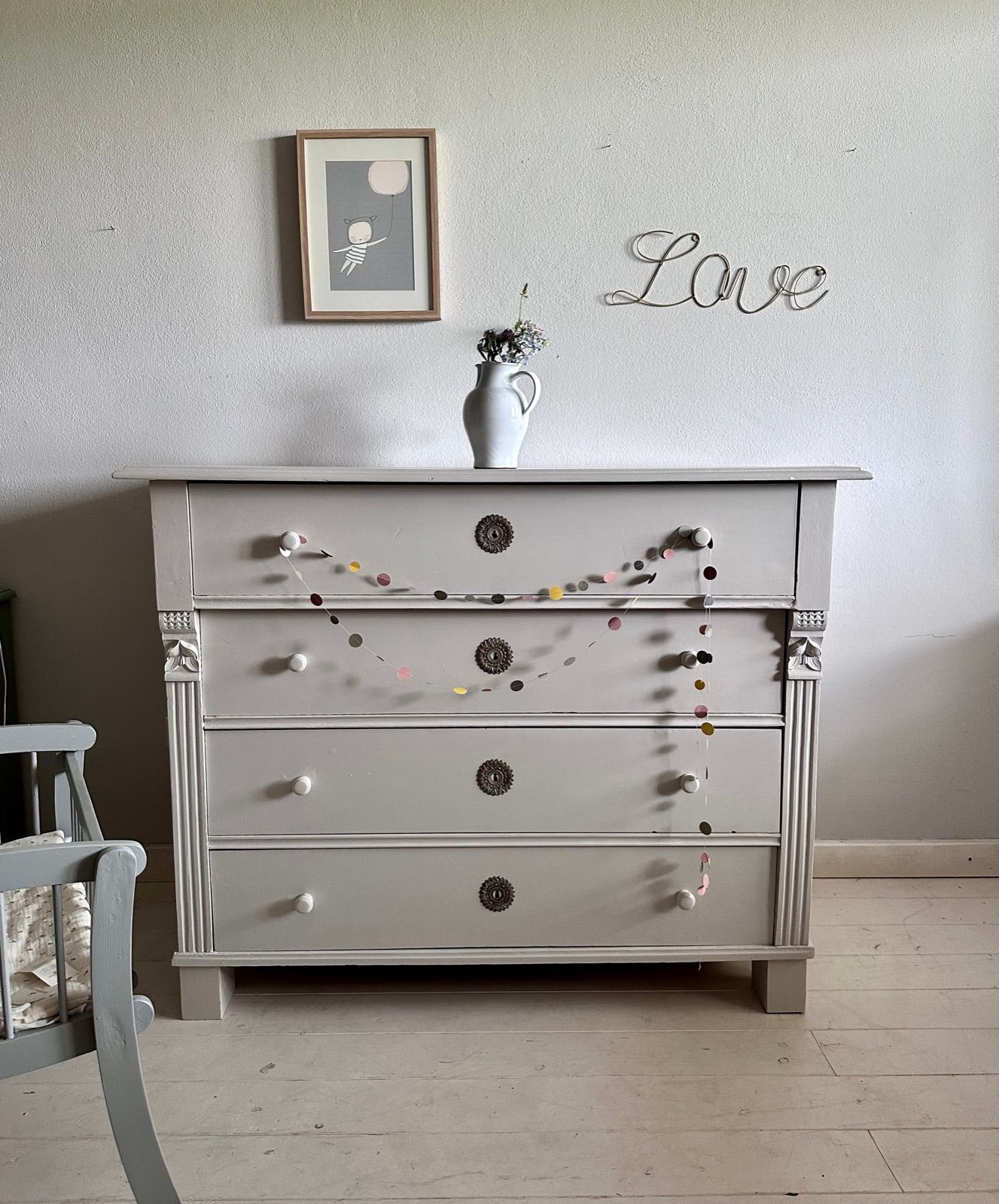 Vintage Kommode, 67 cm breit