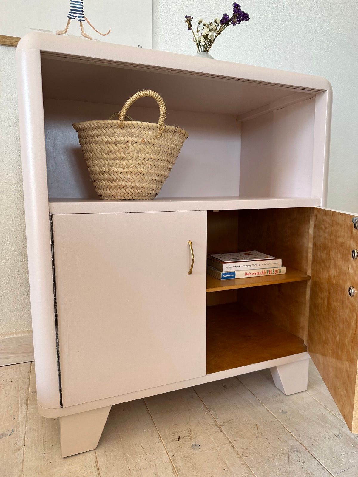 Vintage Kommode Glas, Ansicht 3