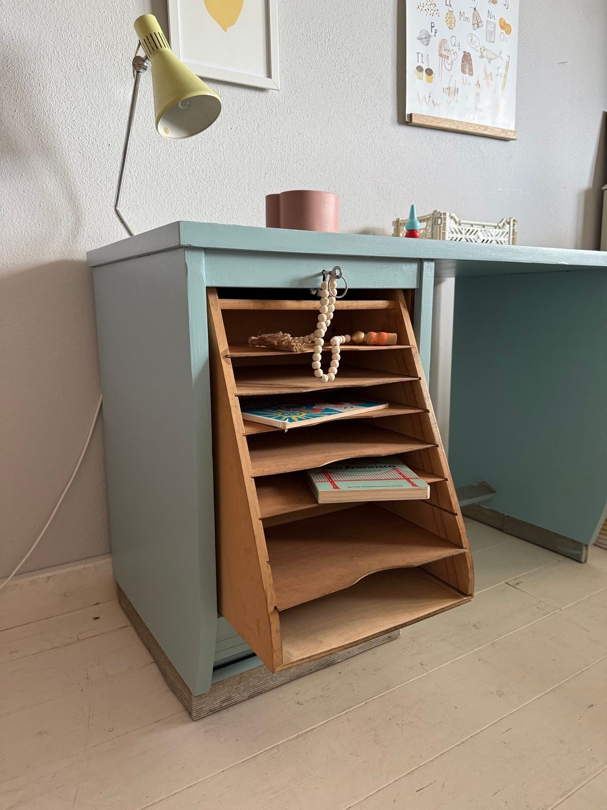 Kinderschreibtisch, 50 cm breit, Ansicht 5