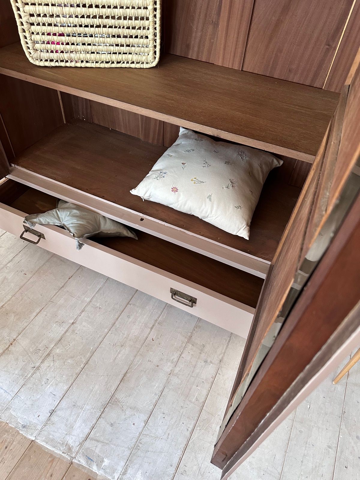 Vintage Kasten braun, Ansicht 7