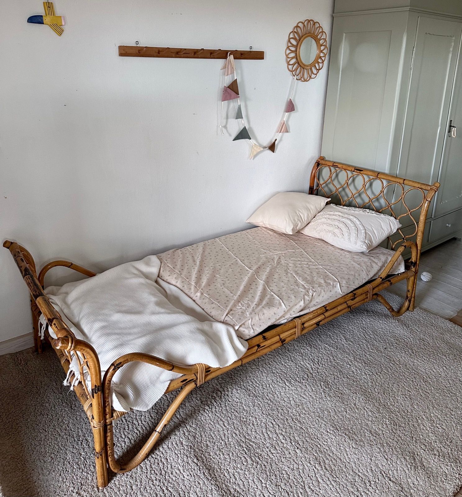 Rattan Kinderbett, Ansicht 6