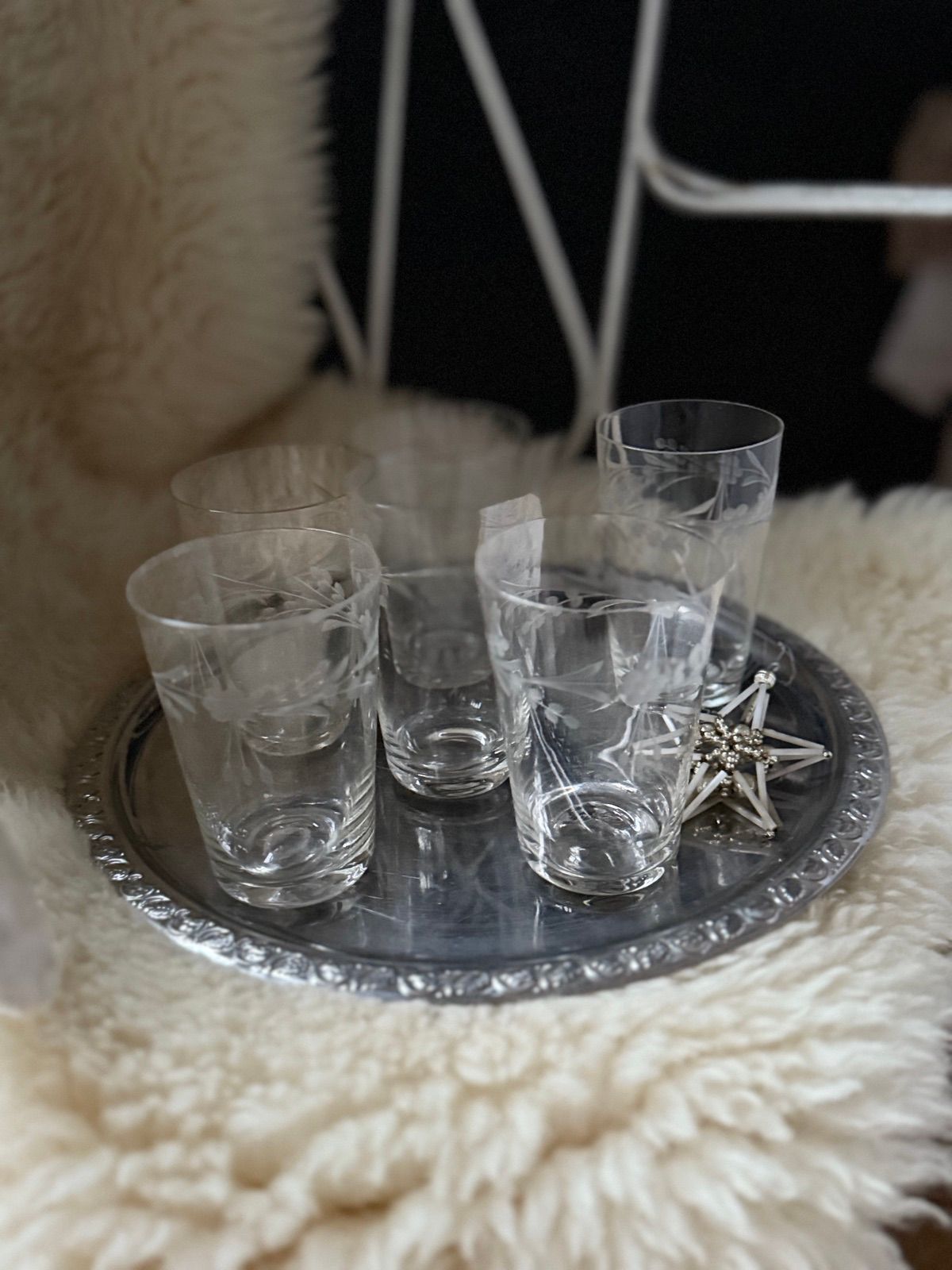 Vintage Wassergläser, Ansicht 4