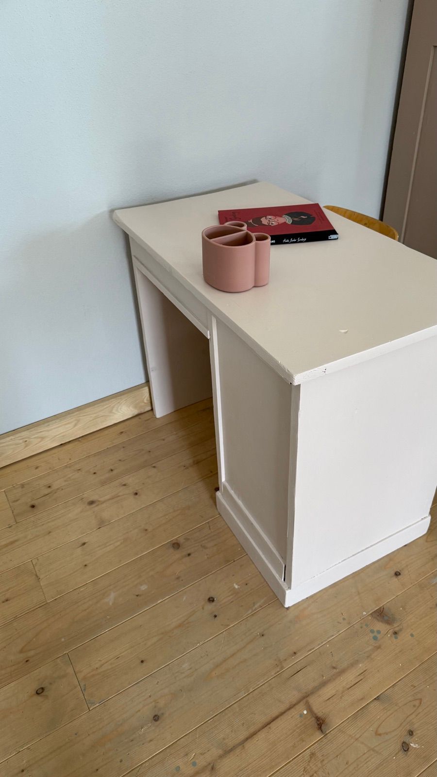Vintage Schreibtisch mit sechs Laden, Ansicht 5